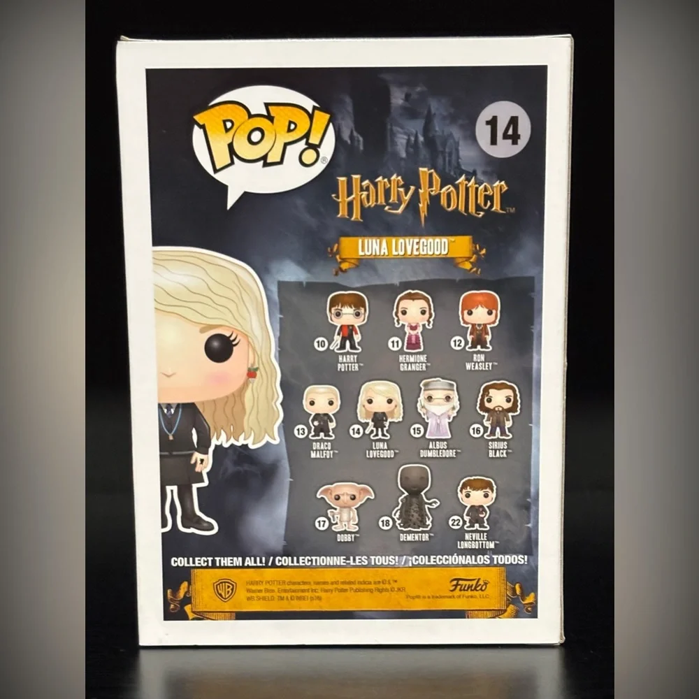 🎁Funko Pop! Harry Potter Luna Lovegood #14 Figure - Picture 4 of 5